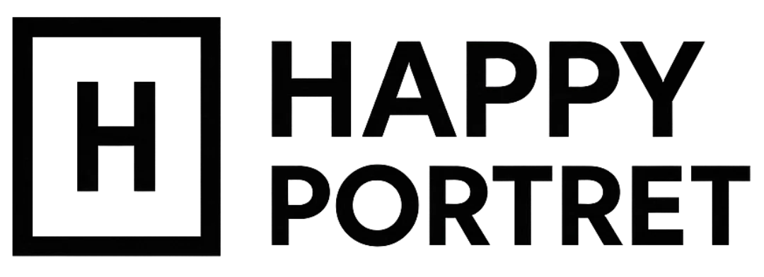 Logo marki Happy Portret